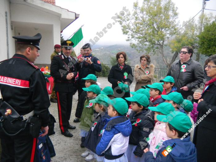 Un momento della visita